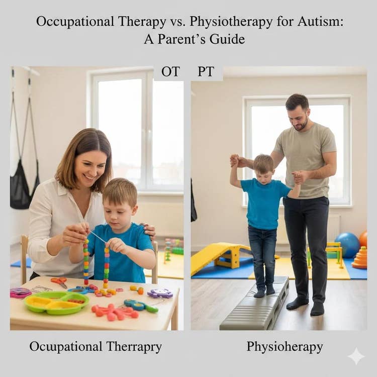 Occupational therapy vs. physiotherapy for autism: a parent’s guide