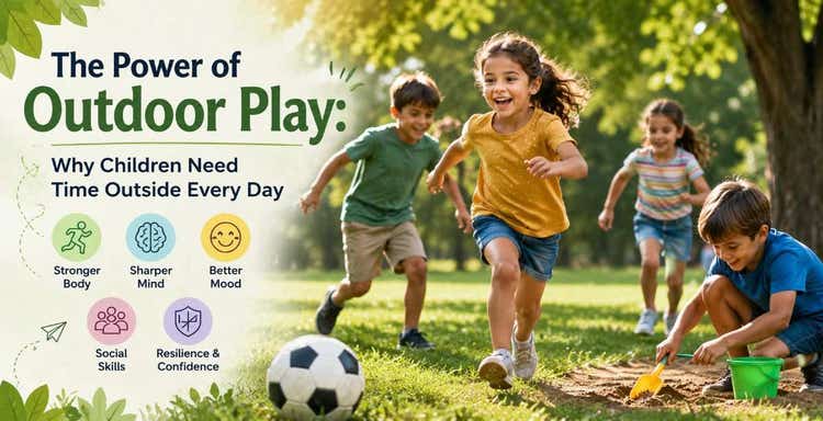 Kids outdoor play