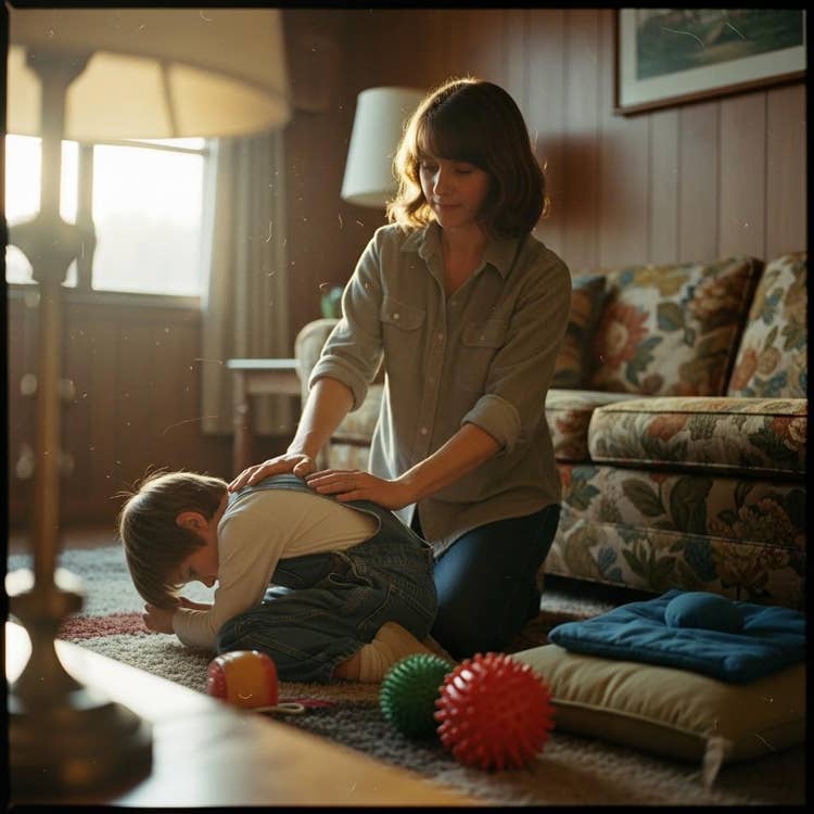 Managing meltdowns in children with OT: deep pressure & calming techniques