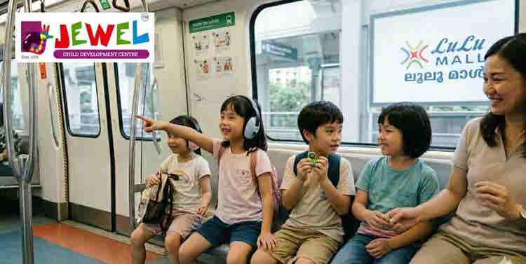Metro Ride from Thripunithura Metro Station to Edapally Metro Station followed by a outing at LuLu Mall