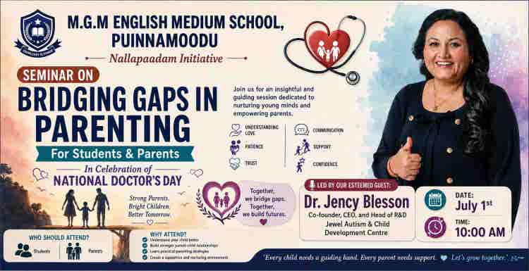 Bridging Gaps in Parenting – An Inspiring Seminar for Students & Parents