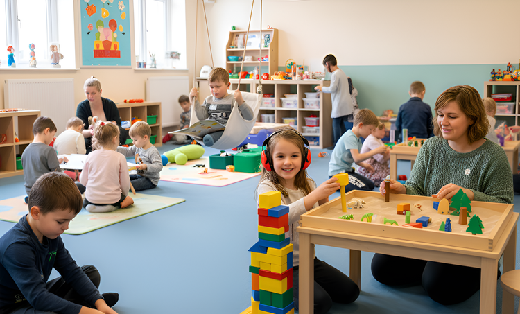 Play therapy evening club for children