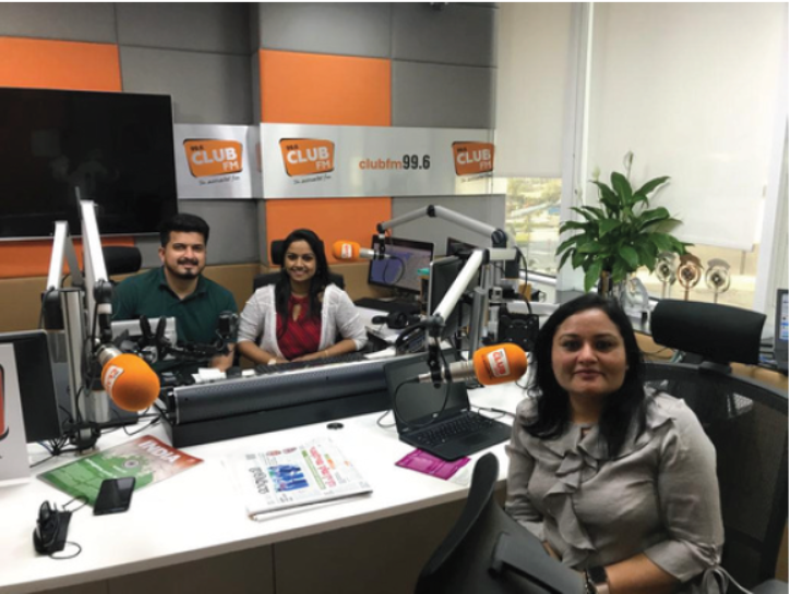 Interview with Club Fm, Dubai UAE