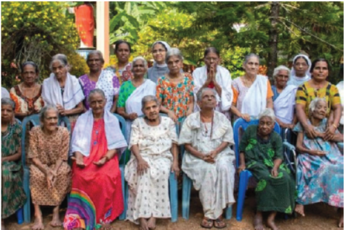 Supporting 5 old age homes