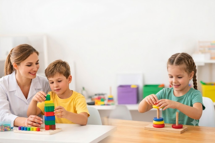 Enhancing motor skills, coordination, and sensory processing to help children independently navigate daily school and home tasks.