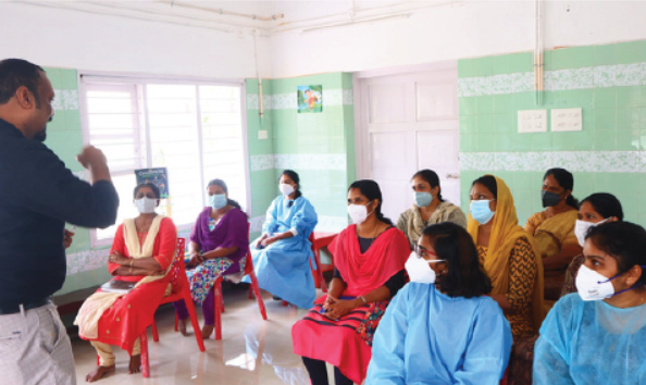 Awareness class For school teachers St. Marys School, Puthenangad