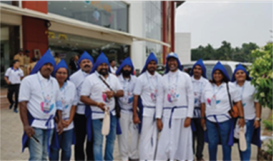 Special Invitations India v/s West Indies cricket match held at Greenfield Stadium Trivandrum