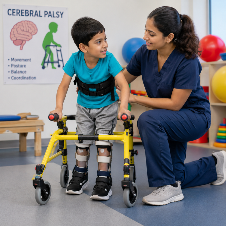 Targeted motor control therapies designed to minimize uncontrolled, jerky, or twisting movements during intentional physical actions.