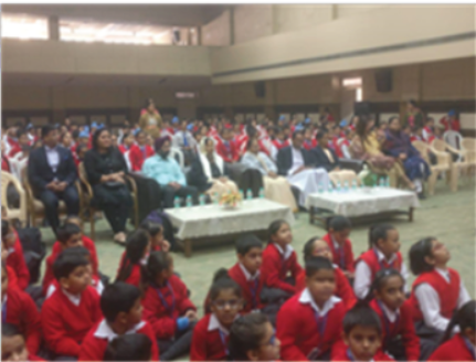 Campaigns in school Sacred Heart InternationalSchool Delhi