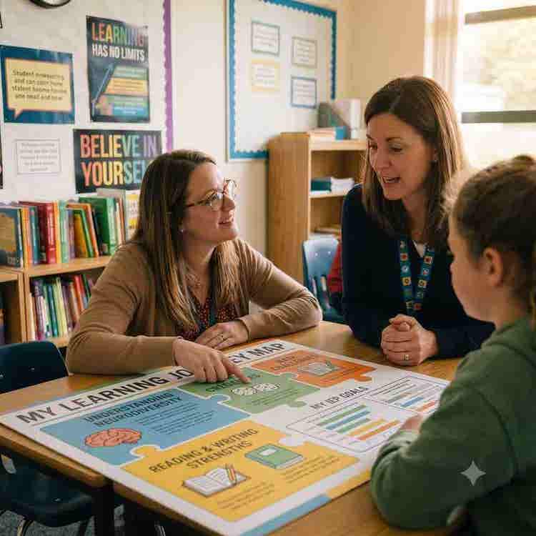 A specialized clinician provides direct visual cues during an intensive motor-planning speech therapy session focused on pronunciation and articulation.