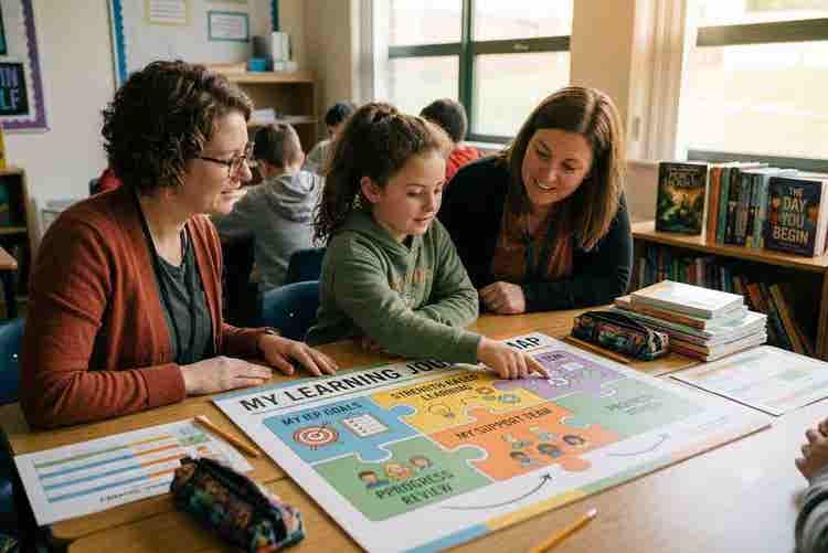 difficulties in reading comprehension and task completion.