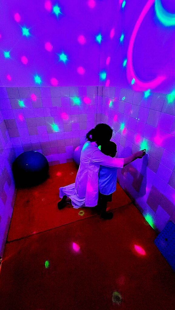 sensory integration therapy section in jewel autism center