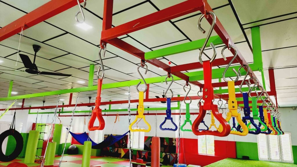 "Play therapy area at Jewel Autism Center, the best autism center in Kerala, India, with engaging activities designed for children’s growth and development."